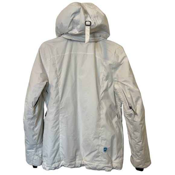Orage white ski/snowboarding hooded jacket size XS. - Picture 3 of 11